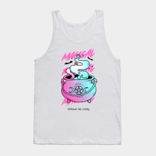 Witches cauldron Witch Witchcraft Tank Top